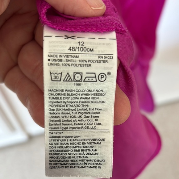 Gorgeous Banana Republic Silky Dress - Drycleaned, flowy,  perfect for dancing! - Picture 7 of 7